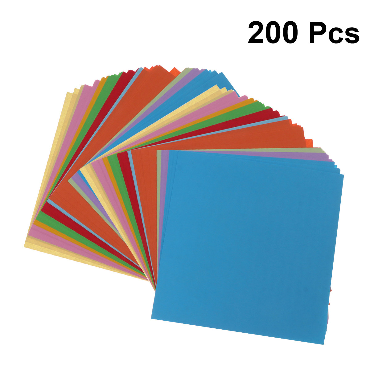 Art Craft With Paper - 200 fogli di carta per origami,