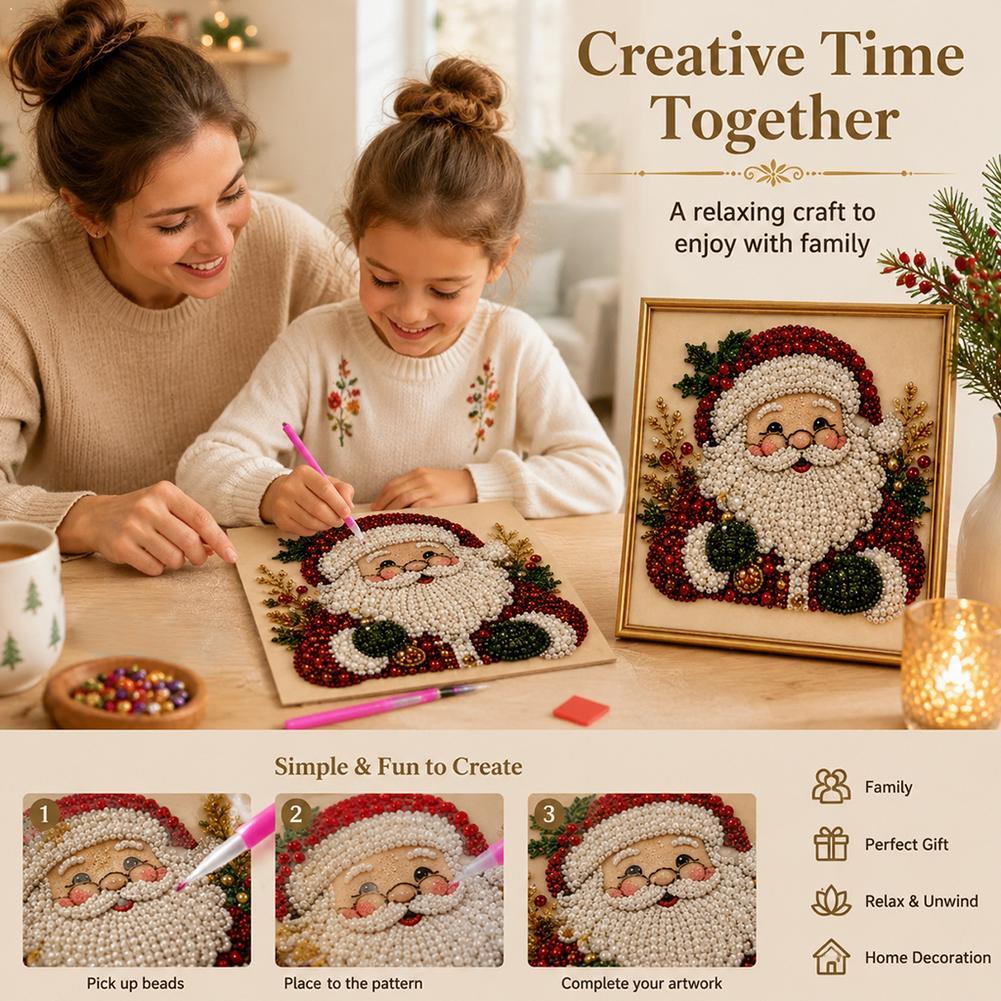 Art Craft Kit - Kit Fai-da-Te di Arte con Perle