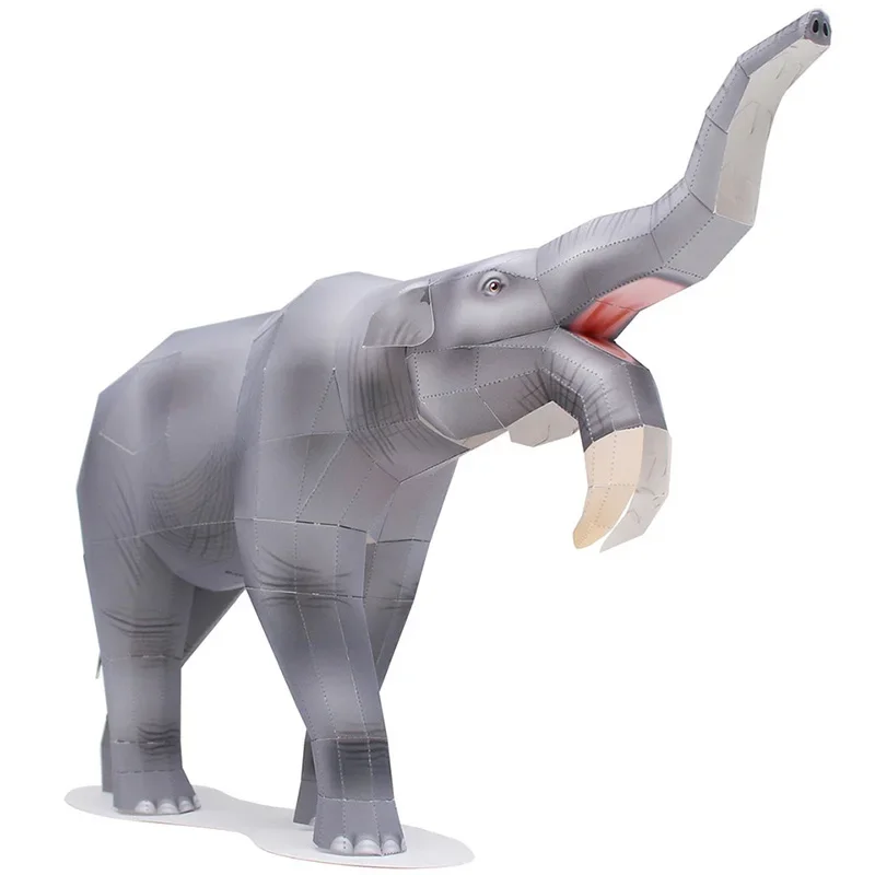 Art Craft Cardboard - Deinotherium Elefante Origami Art Pieghevole Mini