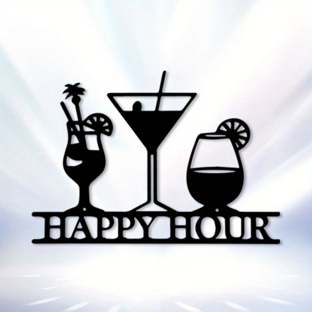 Art Craft Bar - CIFBUY Decorazione da Parete in Metallo,