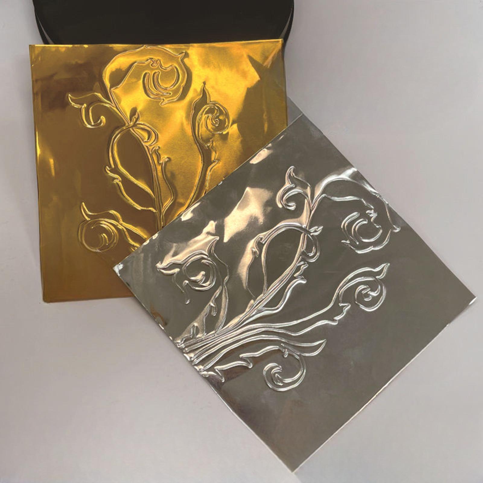 Art Craft With Paper - Carta stagnola per artigianato 100 pezzi