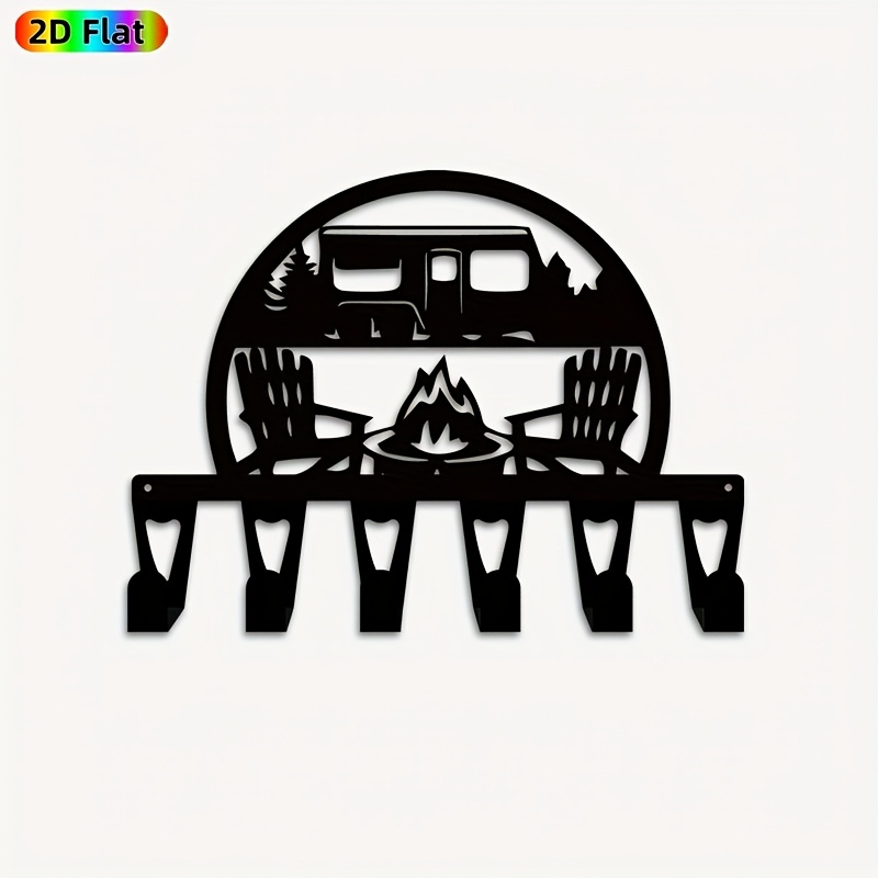 Art Craft Bar - CIFBUY Portachiavi da parete in metallo