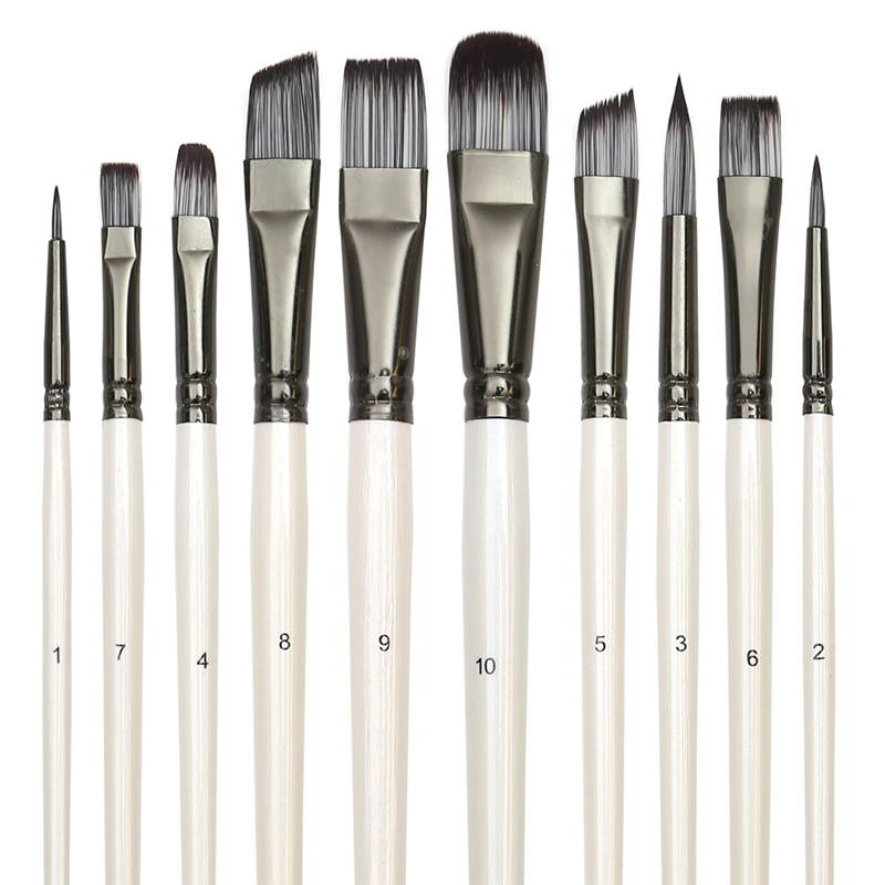 Set di pennelli da 10 pezzi pe - Gouache Paint Set recensione e prezzo