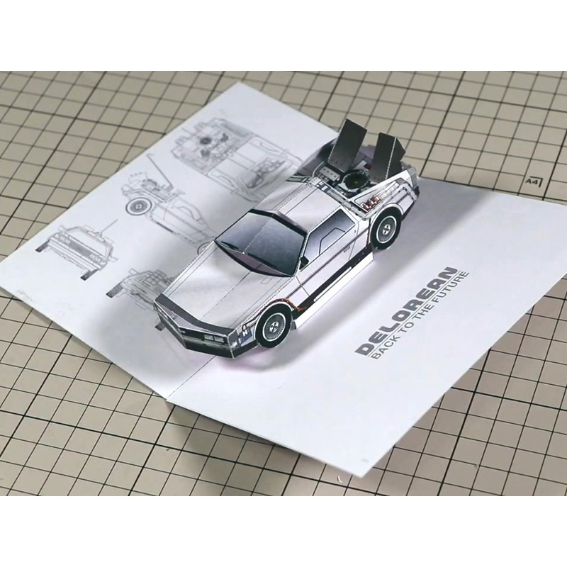 Ritorno al futuro Carta POP-UP - Art Craft Cardboard recensione e prezzo