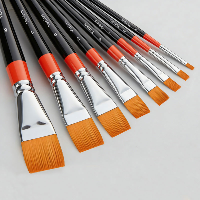 Pennelli piatti per artisti, 1 - Gouache Paint Set recensione e prezzo