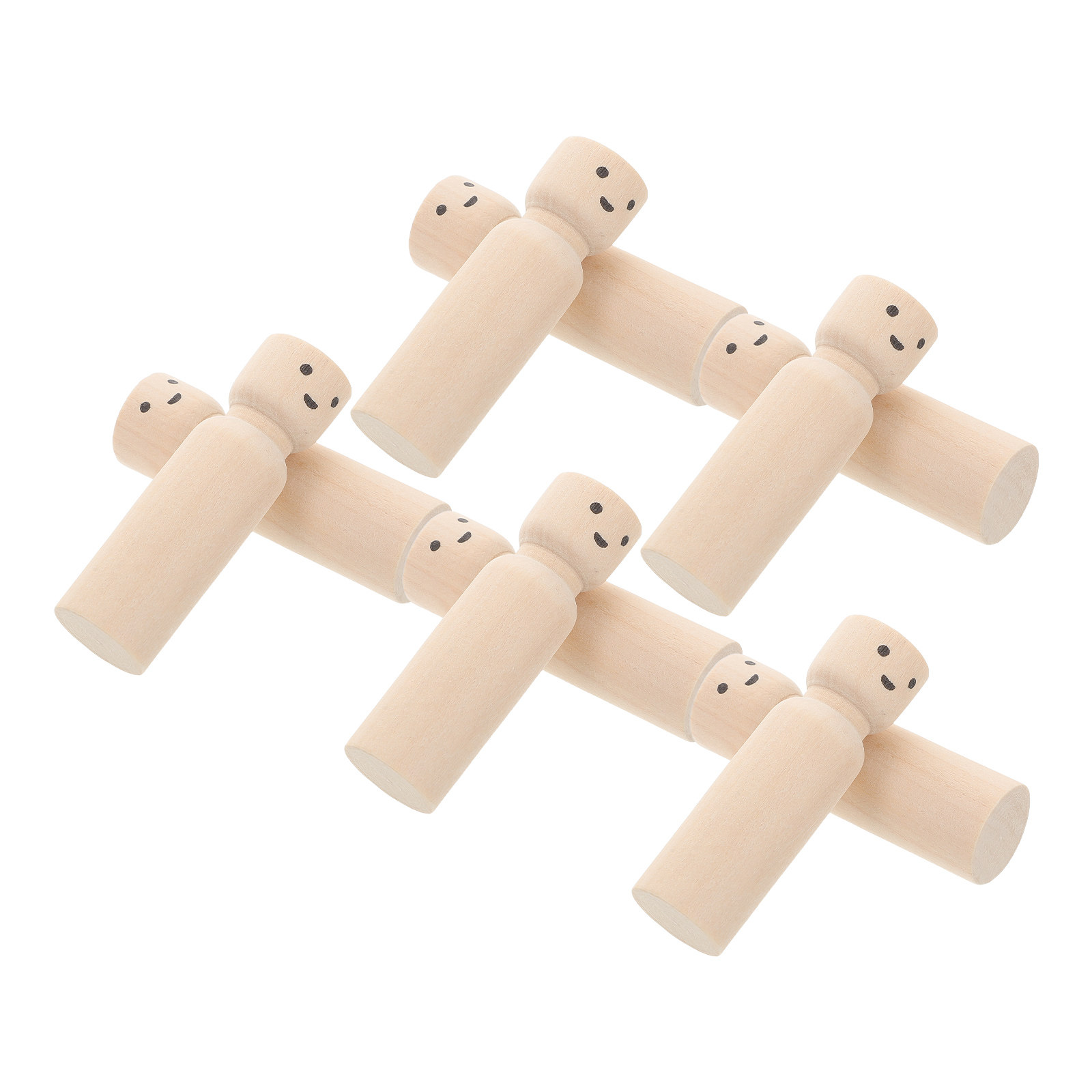 10 pezzi di chiodini in legno  - Art And Craft For Nursery recensione e prezzo